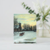 W.C. Bauer著クリスマスイブからの シーズンポストカード (スタンド正面)