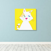 W-CAT キャンバスプリント (インサイチュ (ウッドフロア))