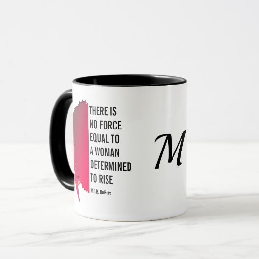 W.E.Bデュボワ感動的引用文が存在しない マグカップ (正面左)