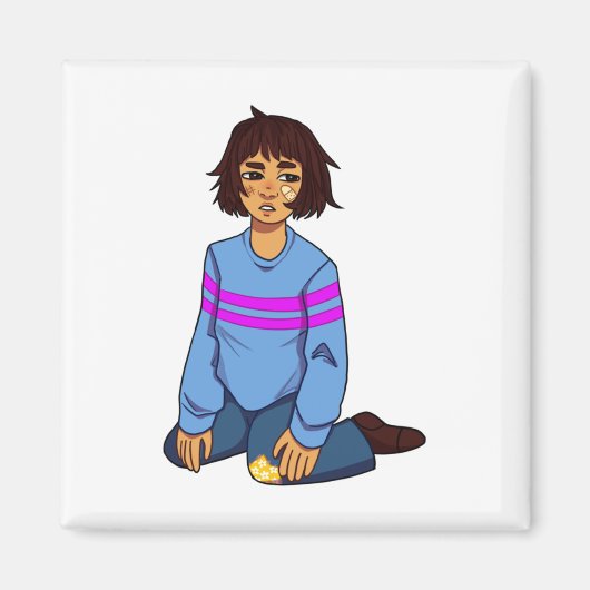 W Frisk ステッカー マグネット (正面)