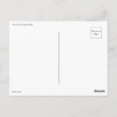 W.H.まで雲転がを待て。可愛い犬をトロッドに入れる ポストカード (裏面)