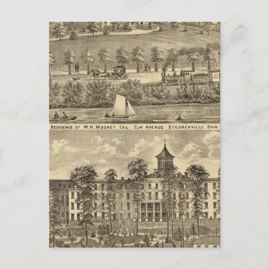 W.H.ムーニーの邸宅 ポストカード (正面)