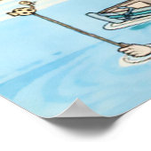 W Heath Robinsonによる「海辺の犯罪」 ポスター (角)