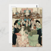 W Heath Robinson「宇宙経済」 ポストカード (正面/裏面)