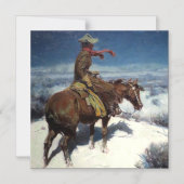 W Herbert Dunton著「ザ・ロンリー・ヴィジル」 マグネット招待状 (正面)