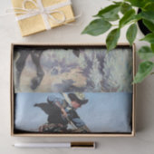 W Herbert Dunton著「Busting a Bronco」 薄葉紙 (ギフト)