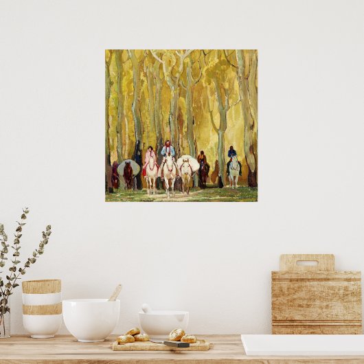 W Herbert Dunton著「Glorietta」 ポスター (キッチン)