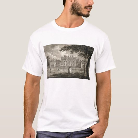 W. Knightが刻むBuckinghamの家の眺めp Tシャツ (正面)