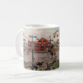 "W. Lakeshore Drive, Kelley's Island" Mug コーヒーマグカップ (正面左)