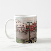 "W. Lakeshore Drive, Kelley's Island" Mug コーヒーマグカップ (左)