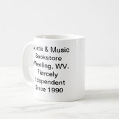 W&Mのマグ1 コーヒーマグカップ (正面左)