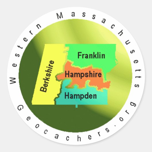 W.M.G.ステッカー ラウンドシール (正面)