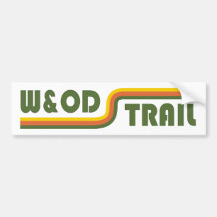 W&ODトレイルバージニア バンパーステッカー