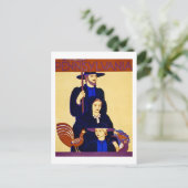 W.P.A.ペンシルバニア旅行ポスターヴィンテージ ポストカード (スタンド正面)