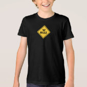 W rizz アメリカ 警告サイン ミーム おもしろ 引用 トライブレンドTシャツ (正面)
