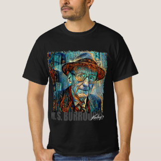 W. S. BURROWS - NFTポートレートby Marco Aureggi Tシャツ