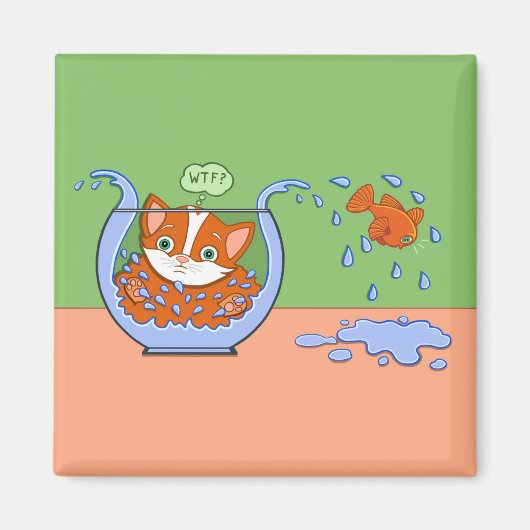 W・T・F?マグネット マグネット (正面)