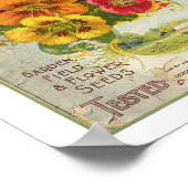 W.W Barnard & Co Garden, Field & Flower Seed 1896 ポスター (角)