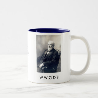 W.W.G.D.か。 コーヒー・マグ ツートーンマグカップ