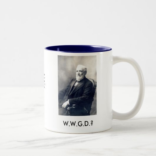 W.W.G.D.か。 コーヒー・マグ ツートーンマグカップ (右)