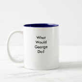 W.W.G.D.か。 コーヒー・マグ ツートーンマグカップ (左)