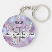 W.W.J.D What would Jesus do? キーホルダー (裏面)