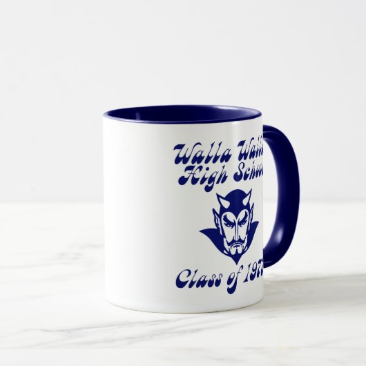 Waこんにちは1977マグのクラス マグカップ (正面右)