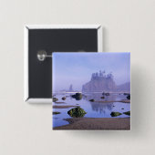 WAオリンピック国立公園第2ビーチ 缶バッジ (正面&裏面)