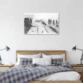 WAキャンパス入口の見解 キャンバスプリント (インサイチュ (寝室))