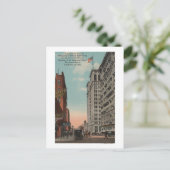 WAスポケーン – ホーセアーツのあるダウンタウンビュー ポストカード (スタンド正面)