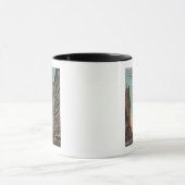 WAスポケーン – ホーセアーツのあるダウンタウンビュー マグカップ (中央)