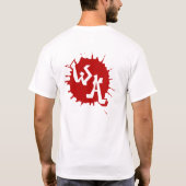 WAバンド卒業生 Tシャツ (裏面)