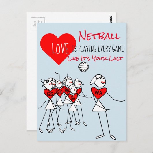 WAプレーヤークリップアートとネットボやる気を起こさせるール引用文 ポストカード (正面/裏面)