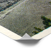 WA州大学ジムの空中表示 ポスター (角)