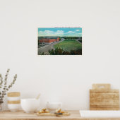 WA州大学ジムの空中表示 ポスター (キッチン)