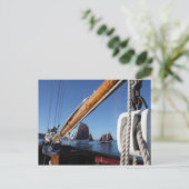 WA木製ボートのタンバークセイルズフェスティバル ポストカード (スタンド正面)