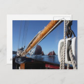 WA木製ボートのタンバークセイルズフェスティバル ポストカード (正面/裏面)