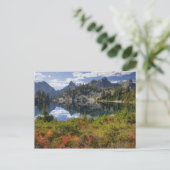 WA、アルパインレイクスウィルダネス、ジェムレイク、と ポストカード (スタンド正面)