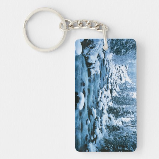 WA、ウェナチー国有林、カスケード キーホルダー (正面)