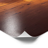 WA、オリンピックNP、市市ビーチ日没、ポイント フォトプリント            (角)