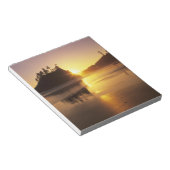 WA、オリンピックNP、日没の第2ビーチ ノートパッド (アングル)