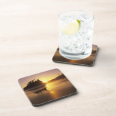 WA，オリンピックNP，日没時の第2ビーチ コースター (右側)