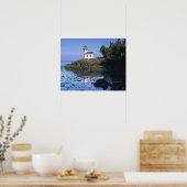 WA、サンフアン島、ライム窯灯台 ポスター (キッチン)