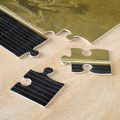 WA、シアトルのクラシックなアメリカの自動車 ジグソーパズル (側面)