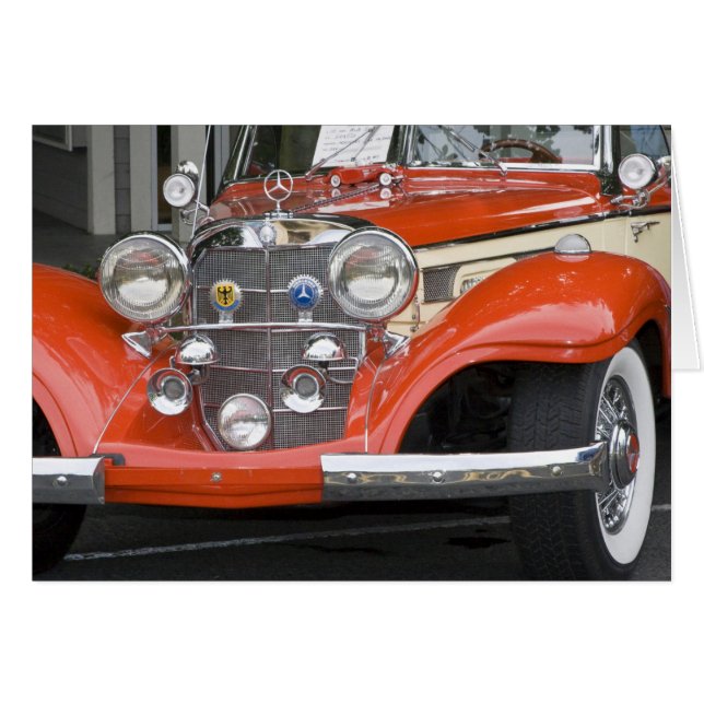 WA、シアトルのクラシックなドイツの自動車。 2 (正面横)