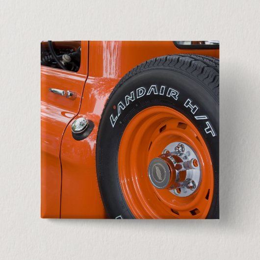 WA、シアトルのクラシックな積み込み 缶バッジ (正面)