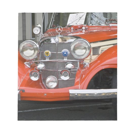 WA, シアトル, クラシックなドイツ車。2 ノートパッド (正面)