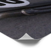 WA、シアトル、クラシックアメリカの自動車。2 ポスター (角)