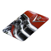 WA、シアトル、クラシックアメリカの自動車。4 マグネット (左側)