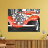 WA、シアトル、クラシックドイツの自動車。2 キャンバスプリント (インサイチュ (リビング))